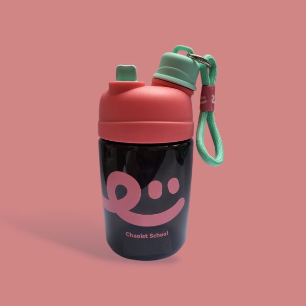 Shamzah SMILEY Red sipper water bottle for kids