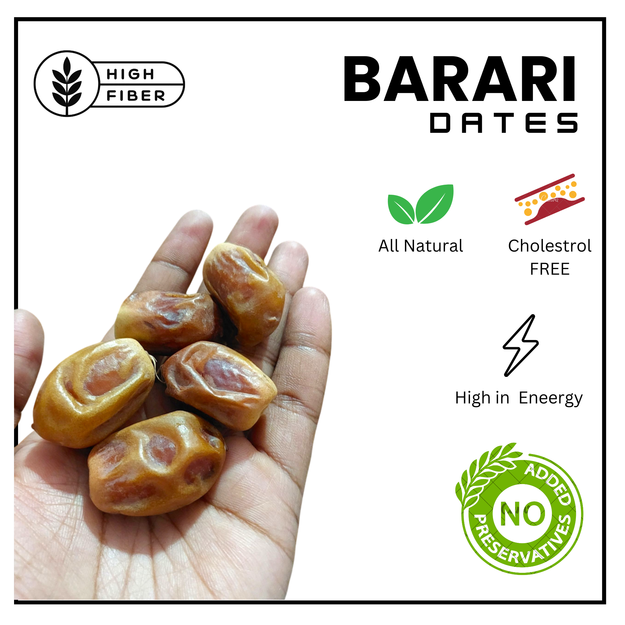 All Natural - Indian BALADI Dates Benefits by Shamzah